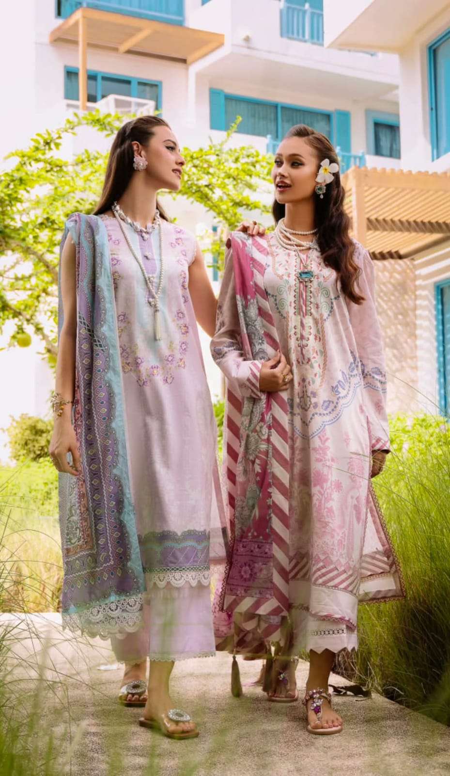 Jade Urbane Digital Lawn Prints Special Edition Collection 2025 Jade